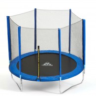 Батут DFC Trampoline Fitness с сеткой 6ft, синий